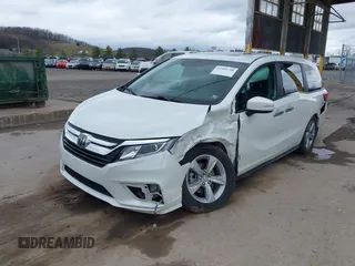 2020 Honda Odyssey EX-L with VIN 5FNRL6H7XLB053197, listed as a IAAI auction lot 41909798 with 37,702 mi miles. Bid and sale history available at carsss.com. Image 6.