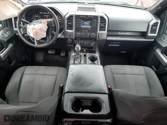2016 Ford F-150 XLT with VIN 1FTEW1EP4GKE42424, listed as a Copart auction lot 56374405 with 167,275 mi miles and Salvage title. Bid and sale history available at DreamBid. Image 8.