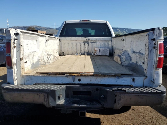 2012 Ford F-150 XL with VIN 1FTMF1CM2CKD06226, listed as a Copart auction lot 46941955 with 188,890 mi miles and Salvage Title. Bid and sale history available at carsss.com. Image 6.