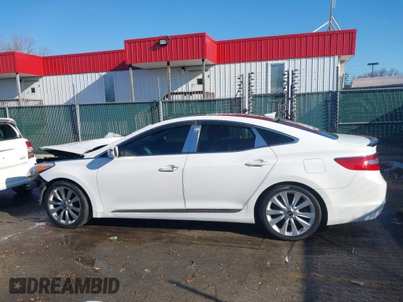 2016 Hyundai Azera Limited with VIN KMHFH4JG7GA536630, listed as a IAAI auction lot 41444129 with 128,309 mi miles and . Bid and sale history available at DreamBid. Image 15.