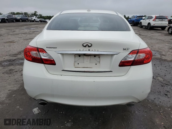 2012 Infiniti M z VIN JN1BY1AP2CM332668, wystawiony jako Copart lot #58692455 z przebiegiem 170 121 mil mil oraz Szkoda całkowita • Salvage title. Historia ofert i sprzedaży dostępna na DreamBid. Obrazek 6.