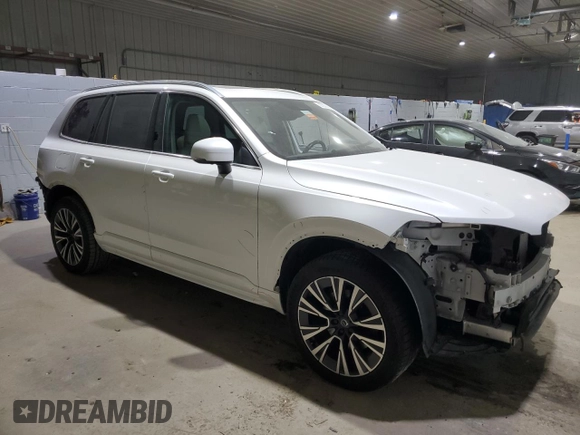 2020 Volvo XC90 Momentum with VIN YV4A221K8L1609777, listed as a Copart auction lot 87216774 with 78,491 mi miles and Salvage Title. Bid and sale history available at DreamBid. Image 4.