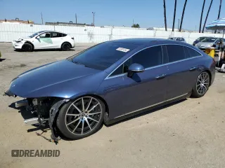 2023 Mercedes-Benz EQS with VIN W1KCG4EB5PA037372, listed as a Copart auction lot 69892454 with 8,756 mi miles and Salvage Title. Bid and sale history available at carsss.com. Image 1.