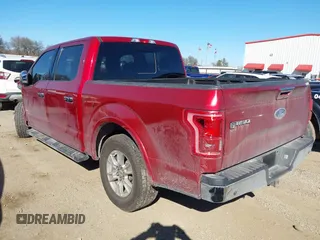 2017 Ford F-150 XL with VIN 1FTEW1CG1HKD07485, listed as a IAAI auction lot 41140015 with 129,555 mi miles. Bid and sale history available at carsss.com. Image 3.