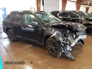2025 Subaru Outback Onyx Edition with VIN 4S4BTALC3S3134218, listed as a Copart auction lot 87712865 with 939 mi miles and Salvage Title. Bid and sale history available at carsss.com. Image 4.