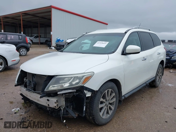 2016 Nissan Pathfinder Platinum with VIN 5N1AR2MM9GC650761, listed as a IAAI auction lot 41553653 with 79,695 mi miles and . Bid and sale history available at DreamBid. Image 18.