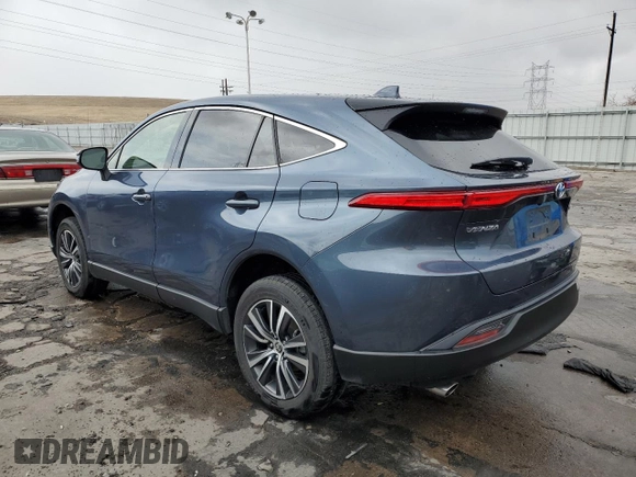 2022 Toyota Venza LE with VIN JTEAAAAH0NJ088976, listed as a Copart auction lot 46209674 with 92,306 mi miles and Salvage Title. Bid and sale history available at carsss.com. Image 2.