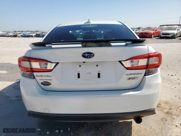 2019 Subaru Impreza Sport with VIN 4S3GKAM66K3609771, listed as a Copart auction lot 52625925 with 105,569 mi miles and Salvage Title. Bid and sale history available at carsss.com. Image 6.
