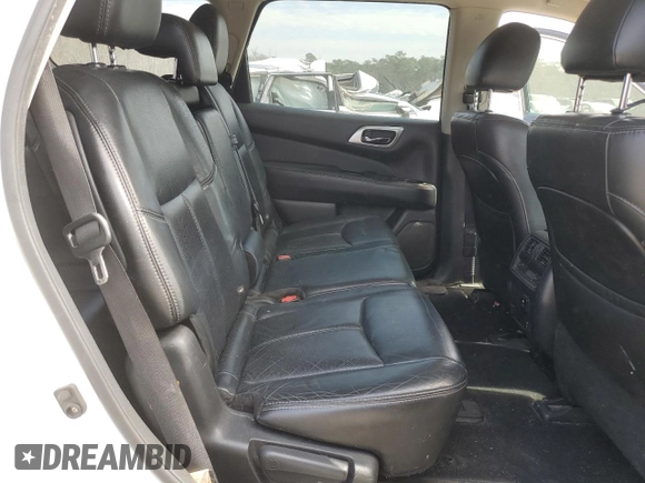 2014 Nissan Pathfinder Platinum with VIN 5N1AR2MNXEC679465, listed as a Copart auction lot 46232425 with 225,699 mi miles and Salvage title. Bid and sale history available at DreamBid. Image 12.