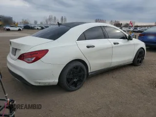 2017 Mercedes-Benz CLA 250 with VIN WDDSJ4GB6HN399599, listed as a Copart auction lot 54118705 with 160,287 mi miles and Clean Title. Bid and sale history available at DreamBid. Image 3.