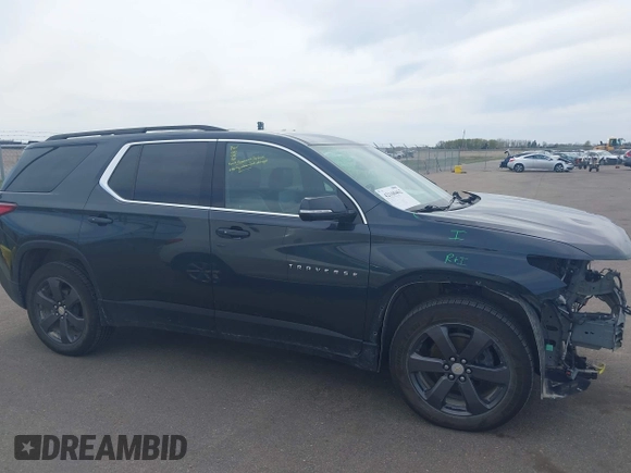 2020 Chevrolet Traverse LT with VIN 1GNEVHKW1LJ215299, listed as a IAAI auction lot 42160462 with 123,297 mi miles and . Bid and sale history available at DreamBid. Image 14.