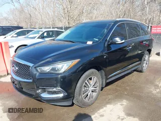 2017 Infiniti QX60 with VIN 5N1DL0MN7HC561106, listed as a IAAI auction lot 41768919 with 112,377 mi miles. Bid and sale history available at carsss.com. Image 2.