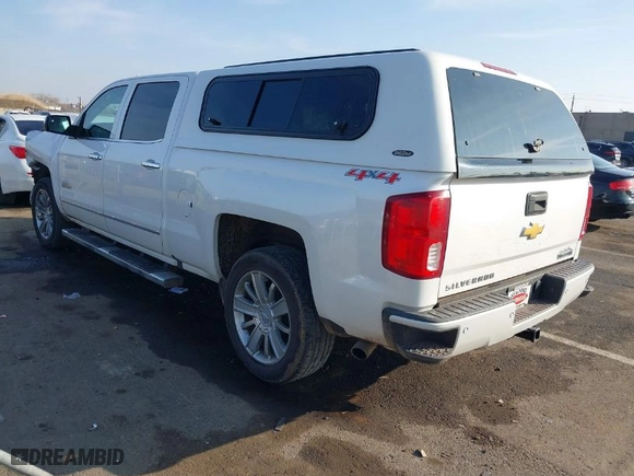 2017 Chevrolet Silverado 1500 High Country with VIN 3GCUKTEJ8HG172685, listed as a IAAI auction lot 41030890 with 113,688 mi miles. Bid and sale history available at carsss.com. Image 3.