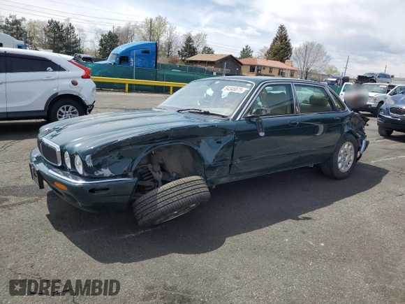 2000 Jaguar XJ with VIN SAJDA14C8YLF15934, listed as a Copart auction lot 54345875 with 78,840 mi miles and Non Repairable. Bid and sale history available at DreamBid. Image 1.