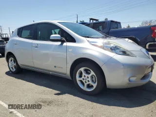 2011 Nissan LEAF SL-e z VIN JN1AZ0CP1BT002136, wystawiony jako Copart lot #57594155 z przebiegiem 54 471 mil mil oraz Czysty tytuł • Clean title. Historia ofert i sprzedaży dostępna na DreamBid. Obrazek 4.