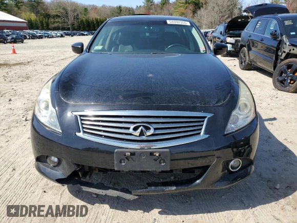 2011 Infiniti G25 Sedan x with VIN JN1DV6ARXBM654084, listed as a Copart auction lot 54392355 with Not Provided miles and Clean Title. Bid and sale history available at carsss.com. Image 5.