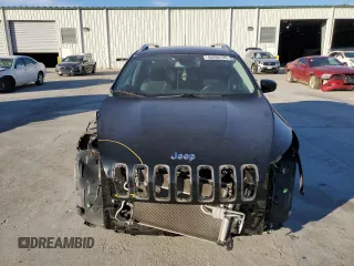 2018 Jeep Cherokee Latitude Plus with VIN 1C4PJLLB0JD512054, listed as a Copart auction lot 46856135 with 171,658 mi miles and Salvage Title. Bid and sale history available at carsss.com. Image 5.