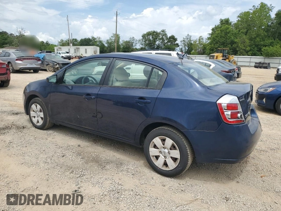 2007 Nissan Sentra 2.0 with VIN 3N1AB61E77L658619, listed as a Copart auction lot 53903715 with 115,665 mi miles and Salvage Title. Bid and sale history available at DreamBid. Image 2.
