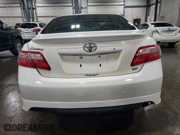 2008 Toyota Camry LE with VIN 4T1BE46K38U774821, listed as a Copart auction lot 52200625 with 188,925 mi miles and Salvage Title. Bid and sale history available at carsss.com. Image 6.