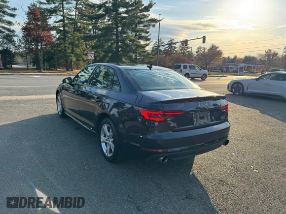 2018 Audi A4 Premium with VIN WAUDNAF4XJA060752, listed as a Copart auction lot 79127574 with 132,164 mi miles and Clean Title. Bid and sale history available at carsss.com. Image 4.