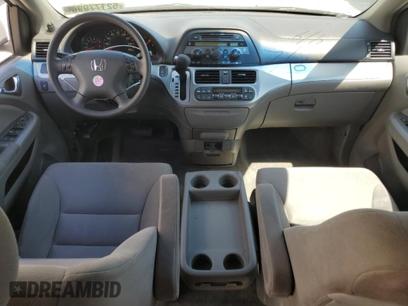2010 Honda Odyssey EX with VIN 5FNRL3H43AB029325, listed as a Copart auction lot 52177995 with 183,345 mi miles and Salvage Title. Bid and sale history available at DreamBid. Image 8.