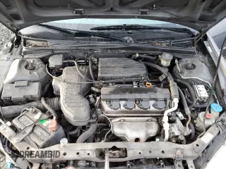 2004 Honda Civic EX with VIN 2HGES26844H564522, listed as a Copart auction lot 48736005 with 179,705 mi miles and Salvage title. Bid and sale history available at DreamBid. Image 11.