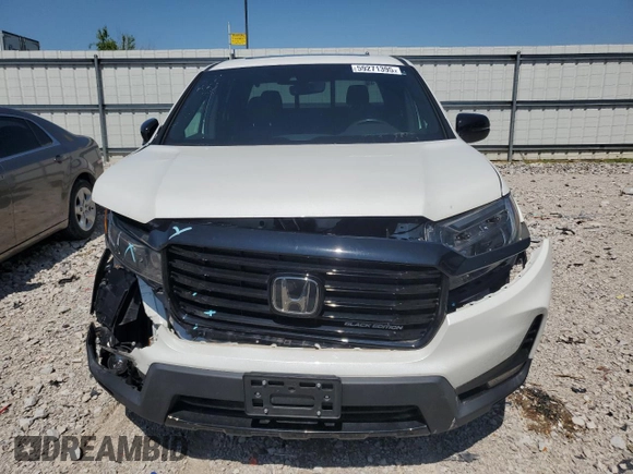 2022 Honda Ridgeline Black Edition with VIN 5FPYK3F85NB010826, listed as a Copart auction lot 59271395 with 36,204 mi miles and Salvage title. Bid and sale history available at DreamBid. Image 5.