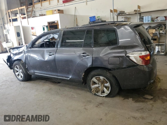 2010 Toyota Highlander with VIN 5TDBK3EH9AS006199, listed as a Copart auction lot 62794015 with Not provided miles and Salvage title. Bid and sale history available at DreamBid. Image 2.