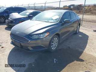 2017 Ford Fusion S with VIN 3FA6P0G72HR140903, listed as a IAAI auction lot 41782272 with 180,064 mi miles. Bid and sale history available at carsss.com. Image 18.