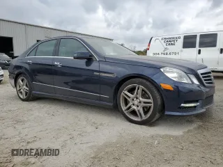 2013 Mercedes-Benz E 350 Luxury with VIN WDDHF8JB3DA696472, listed as a Copart auction lot 46779435 with 118,431 mi miles and Salvage Title. Bid and sale history available at DreamBid. Image 4.