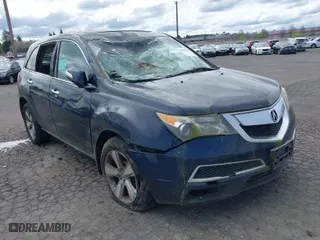 2011 Acura MDX Tech Pkg with VIN 2HNYD2H67BH510866, listed as a IAAI auction lot 42009473 with NaN miles. Bid and sale history available at carsss.com. Image 1.