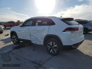 2022 Volkswagen Atlas Cross Sport 2.0T SE with VIN 1V2DC2CA3NC224618, listed as a Copart auction lot 37555083 with 6,609 mi miles. Bid and sale history available at carsss.com. Image 2.