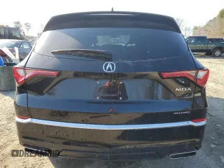 2022 Acura MDX w/Technology Package with VIN 5J8YE1H49NL037704, listed as a Copart auction lot 42837985 with 23,331 mi miles and Salvage Title. Bid and sale history available at carsss.com. Image 6.
