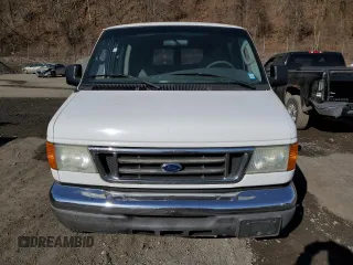 2007 Ford Econoline Passenger XL with VIN 1FBNE31L57DA12220, listed as a Copart auction lot 48890985 with Not Provided miles and Salvage Title. Bid and sale history available at carsss.com. Image 5.