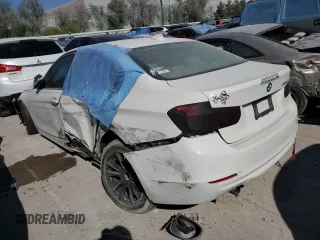 2015 BMW 3 Series 320i with VIN WBA3B1C53FK140638, listed as a Copart auction lot 42840035 with 0 mi miles and Salvage Title. Bid and sale history available at carsss.com. Image 2.