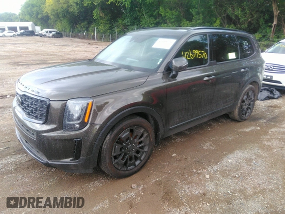 2021 Kia Telluride EX with VIN 5XYP3DHC1MG128114, listed as a IAAI auction lot 42699570 with 92,775 mi miles and . Bid and sale history available at DreamBid. Image 16.