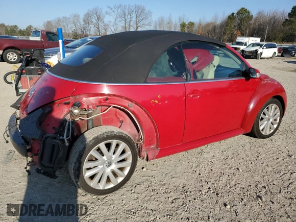 2008 Volkswagen Beetle SE z VIN 3VWRG31Y08M416483, wystawiony jako Copart lot #48380825 z przebiegiem 143 013 mil mil oraz Szkoda całkowita • Salvage title. Historia ofert i sprzedaży dostępna na DreamBid. Obrazek 3.