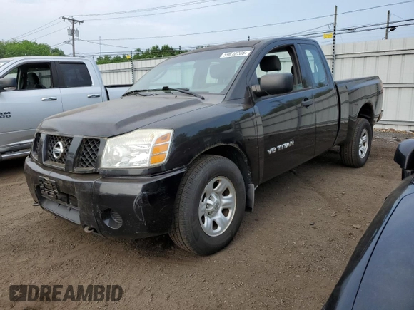 2006 Nissan Titan XE with VIN 1N6AA06B86N507733, listed as a Copart auction lot 59610765 with 175,877 mi miles and Salvage title. Bid and sale history available at DreamBid. Image 1.