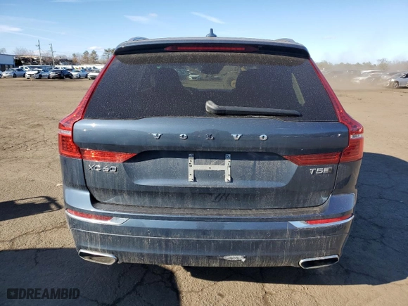 2020 Volvo XC60 Inscription with VIN YV4102RL8L1459124, listed as a Copart auction lot 46614525 with 81,037 mi miles and Salvage Title. Bid and sale history available at carsss.com. Image 6.