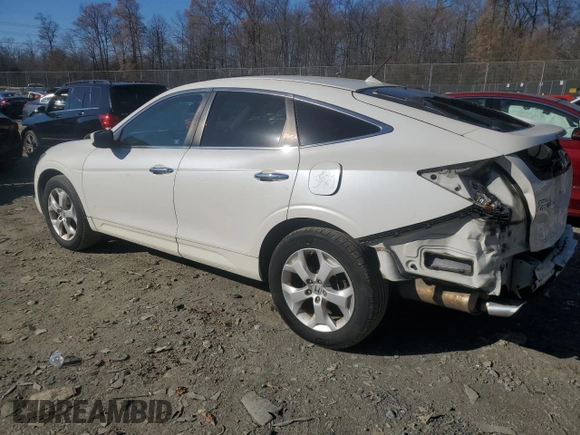 2010 Honda Accord Crosstour EX-L with VIN 5J6TF2H54AL003307, listed as a Copart auction lot 82148164 with 126,267 mi miles and Salvage Title. Bid and sale history available at carsss.com. Image 2.