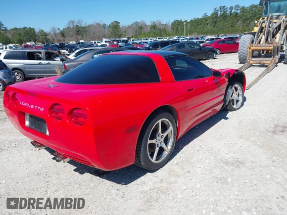2004 Chevrolet Corvette with VIN 1G1YY22G545111713, listed as a IAAI auction lot 41344678 with 117,035 mi miles and . Bid and sale history available at DreamBid. Image 4.