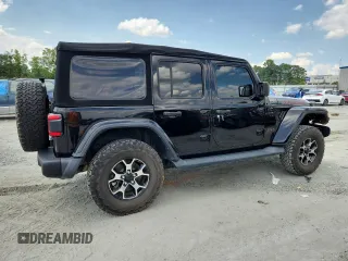 2018 Jeep Wrangler Unlimited Rubicon z VIN 1C4HJXFG8JW232955, wystawiony jako Copart lot #66491345 z przebiegiem 22 717 mil mil oraz Szkoda całkowita • Salvage title. Historia ofert i sprzedaży dostępna na DreamBid. Obrazek 3.