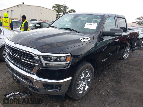 2021 Ram 1500 Big Horn z VIN 1C6RREFG1MN532758, wystawiony jako IAAI lot #41395774 z przebiegiem 66 750 mil mil oraz . Historia ofert i sprzedaży dostępna na DreamBid. Obrazek 17.