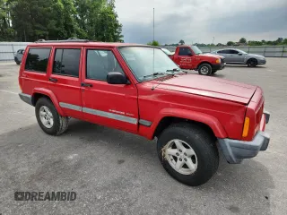 2001 Jeep Cherokee Sport with VIN 1J4FF48S31L515607, listed as a Copart auction lot 58614175 with 178,138 mi miles and Non repairable. Bid and sale history available at DreamBid. Image 4.