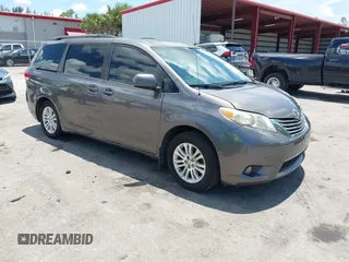 2011 Toyota Sienna XLE AAS with VIN 5TDYK3DC5BS045504, listed as a IAAI auction lot 42587675 with 368,052 mi miles and . Bid and sale history available at DreamBid. Image 1.