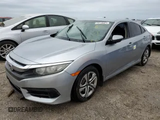 2016 Honda Civic Sedan LX with VIN 19XFC2F55GE078730, listed as a Copart auction lot 80890854 with 117,266 mi miles and Salvage Title. Bid and sale history available at carsss.com. Image 1.
