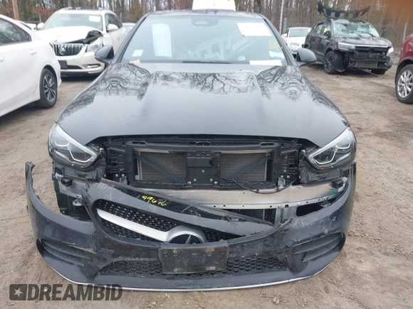 2022 Mercedes-Benz C 300 with VIN W1KAF4HB9NR044877, listed as a IAAI auction lot 41476398 with Not Provided miles and . Bid and sale history available at DreamBid. Image 12.