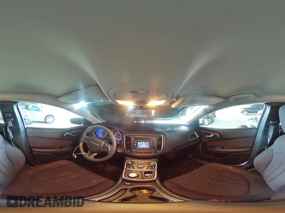2015 Chrysler 200 Limited with VIN 1C3CCCAB3FN568653, listed as a Copart auction lot 51830395 with 195,498 mi miles and Salvage Title. Bid and sale history available at carsss.com. Image 12.
