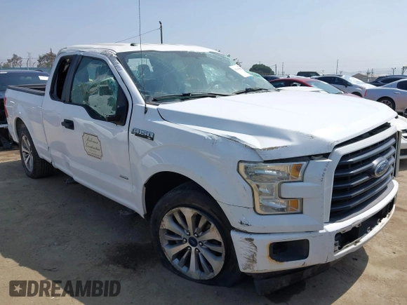 2017 Ford F-150 XL z VIN 1FTEX1CP2HKC25312, wystawiony jako IAAI lot #42345887 z przebiegiem 155 185 mil mil oraz . Historia ofert i sprzedaży dostępna na DreamBid. Obrazek 1.