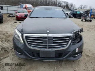 2016 Mercedes-Benz S 550 with VIN WDDUG8CB7GA228757, listed as a Copart auction lot 46789635 with 138,514 mi miles and Salvage Title. Bid and sale history available at carsss.com. Image 5.